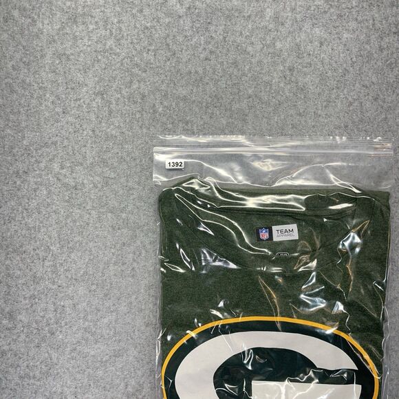 Green Bay Packers Long Sleeve T-Shirt Mens Large L Pullover NFL Football 2717 - Picture 9 of 9